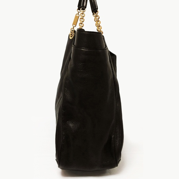 Salvatore Ferragamo Betulla Black Leather Tote Bag - Picture 3 of 8